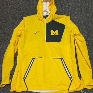 Michigan Nike Player Quarter-Zip Jacket